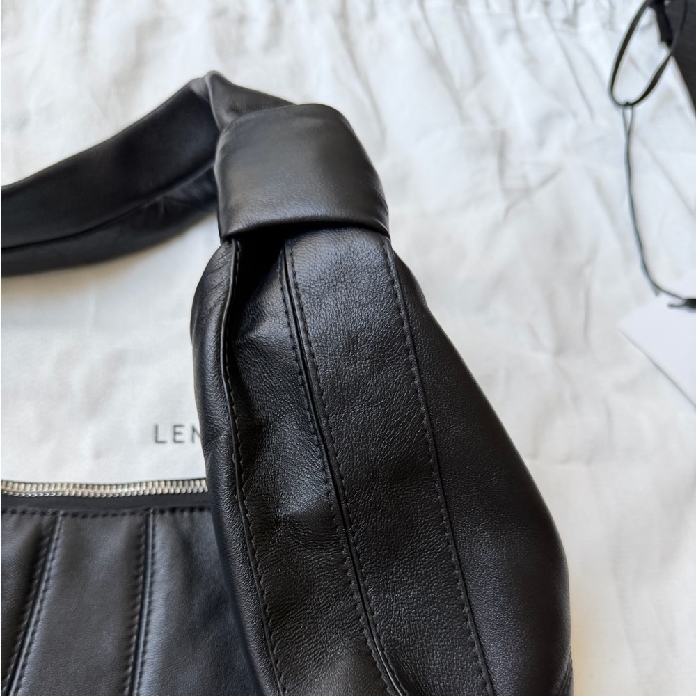 Lemaire Fortune Croissant Bag - Black - Picture 9 of 15